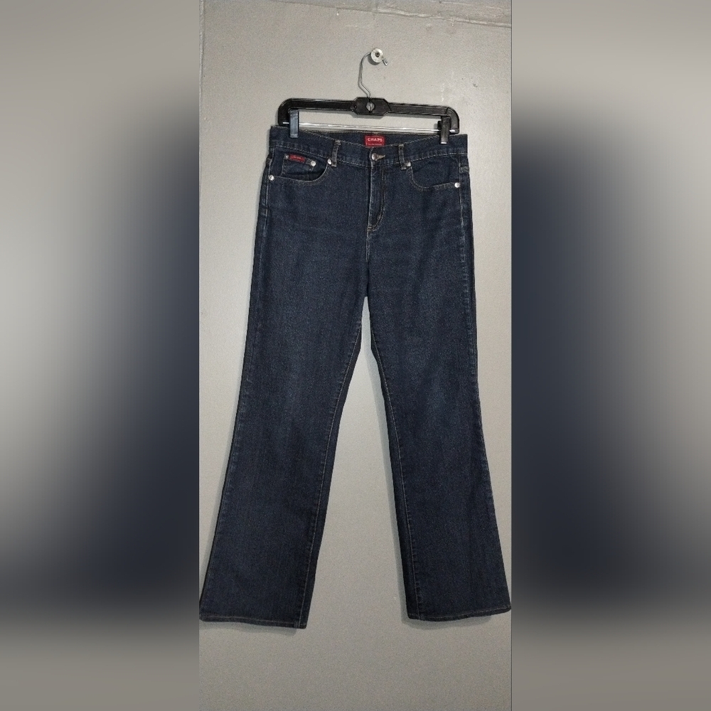 Chaps Dark Blue Bootcut Jeans (6)